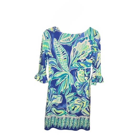 Lilly Pulitzer Dress with Flutter Sleeves Size XS - Picture 2 of 3